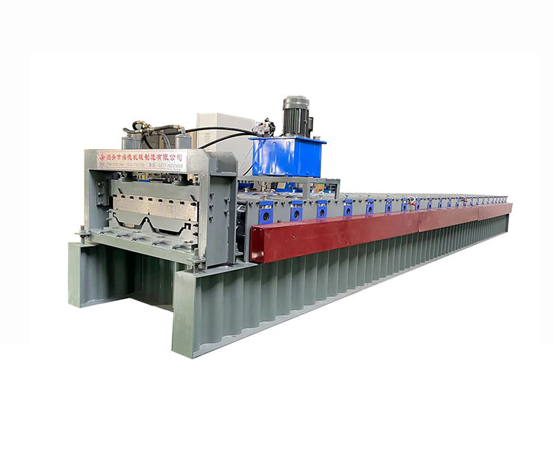 Type 760 Portable Metal Roof Standing Seam Profile Roll Forming Machine