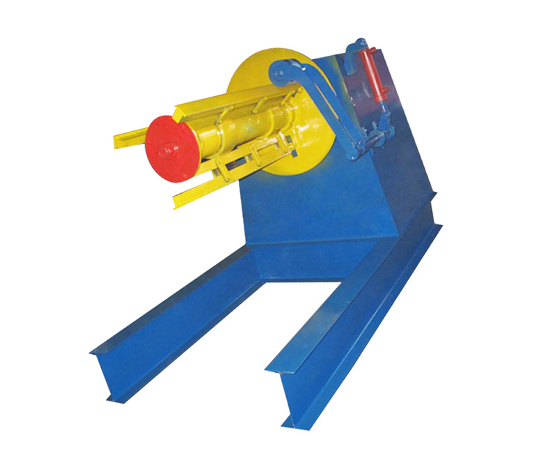 Roof tile roller forming machine hydraulic unwinding machine Roof tile roller forming machine hydraulic unwinding machine