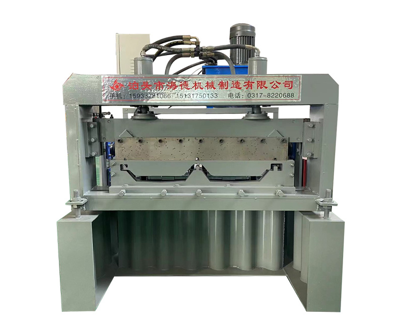 820 Standing Seam Forming Machine Clip Lock Roofing Sheet Roll Forming Machine