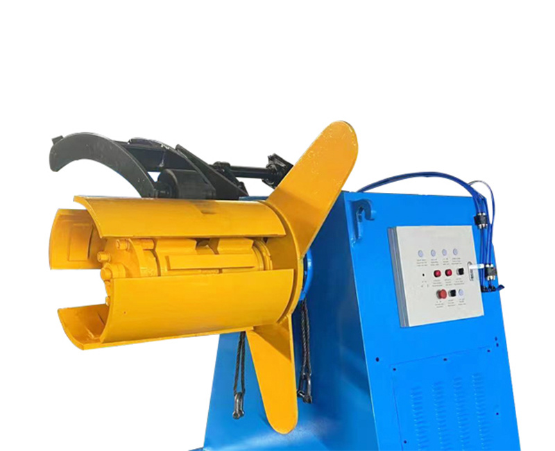 Decoiler using together with roll forming machine Decoiler using together with roll forming machine