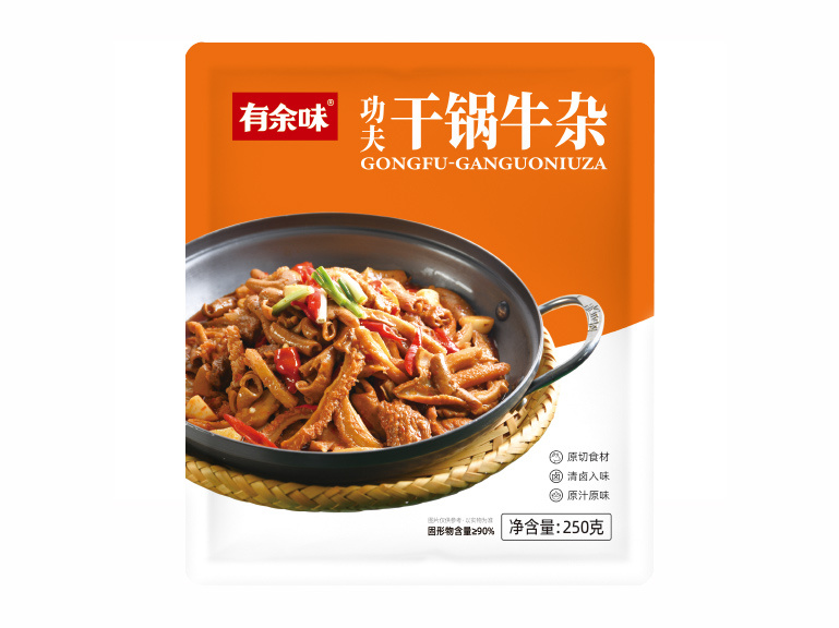 Kung Fu Dry Pot Beef Miscellaneous 250g