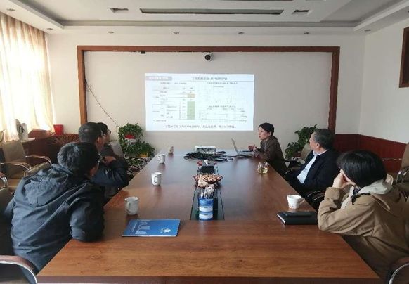 河北领启公司相关负责同志到公司考察