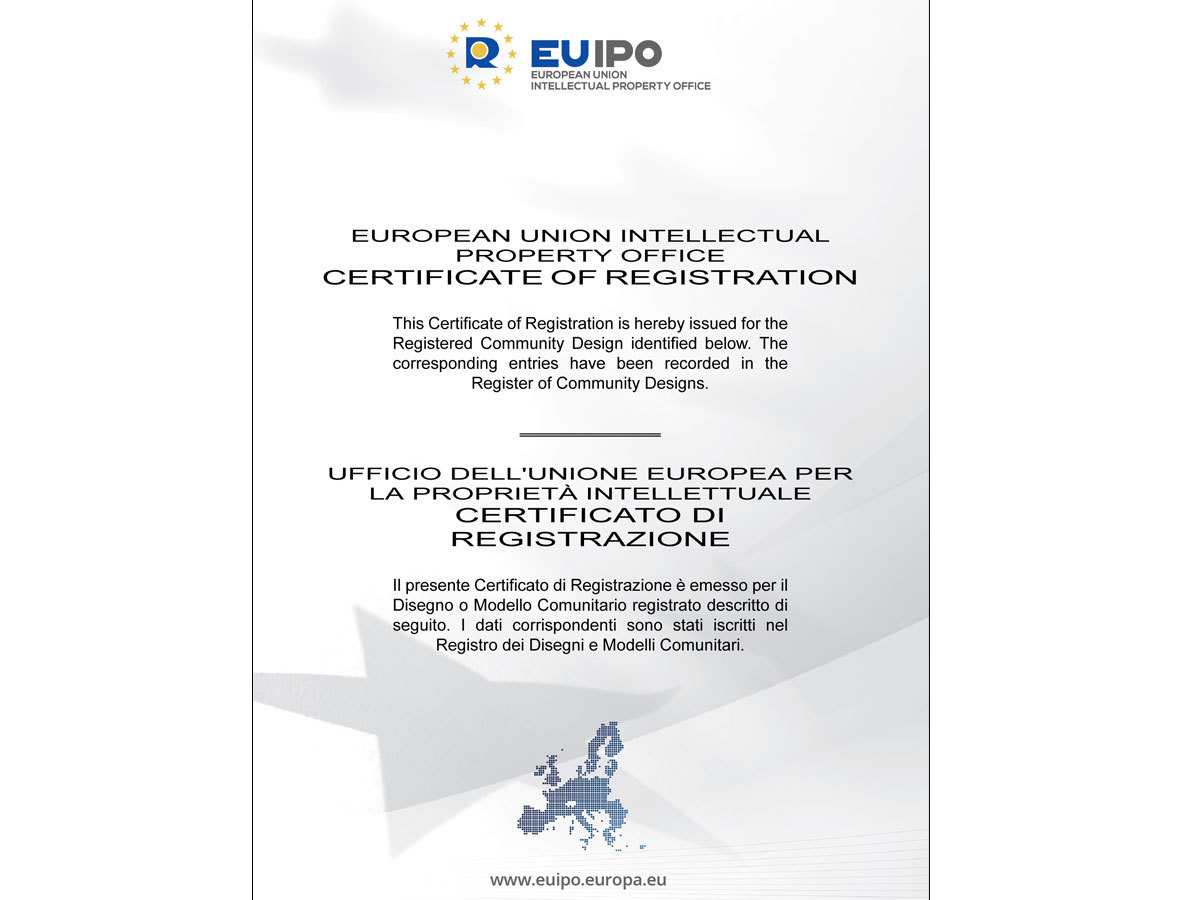 EU appearance certificate EU appearance certificate