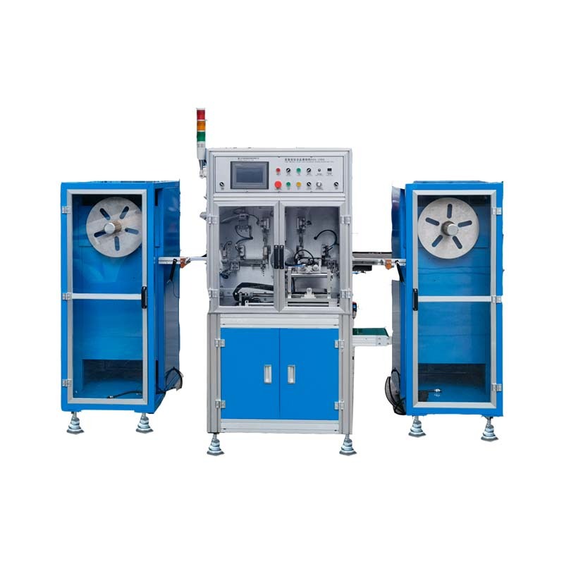 Double layer amorphous iron core winding machine