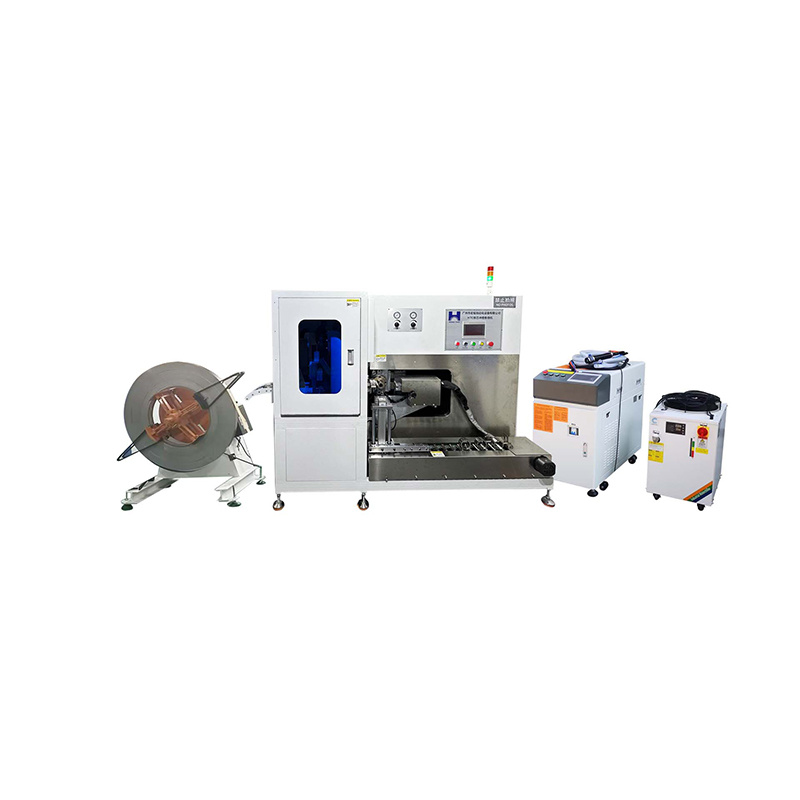 Disc type motor groove winding machine