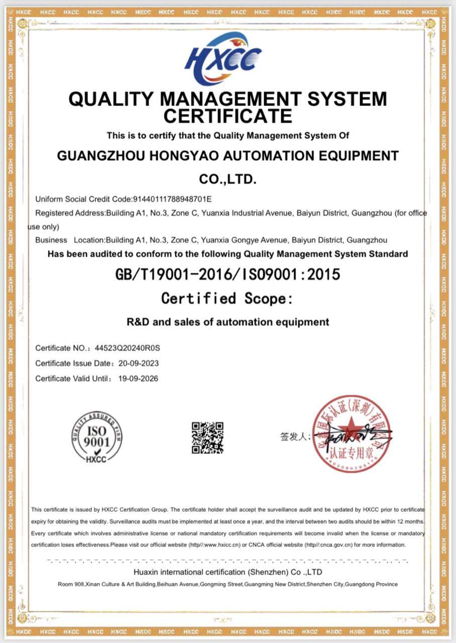 Quality Management System Certification Quality Management System Certification