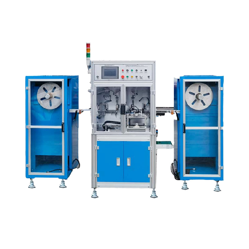 Double layer amorphous iron core winding machine