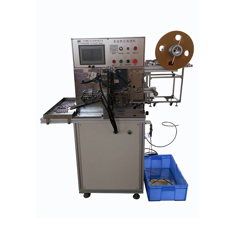 Amorphous single needle winding machine