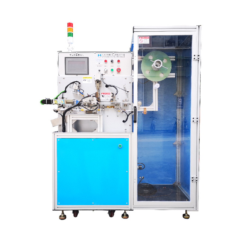 Medium sized amorphous magnetic core winding machine