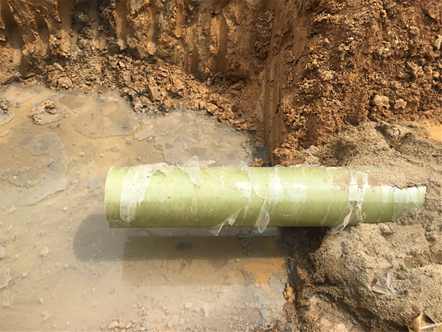 Fibre de verre renforcé de plastique enroulé (BWFRP) - Un pipeline populaire