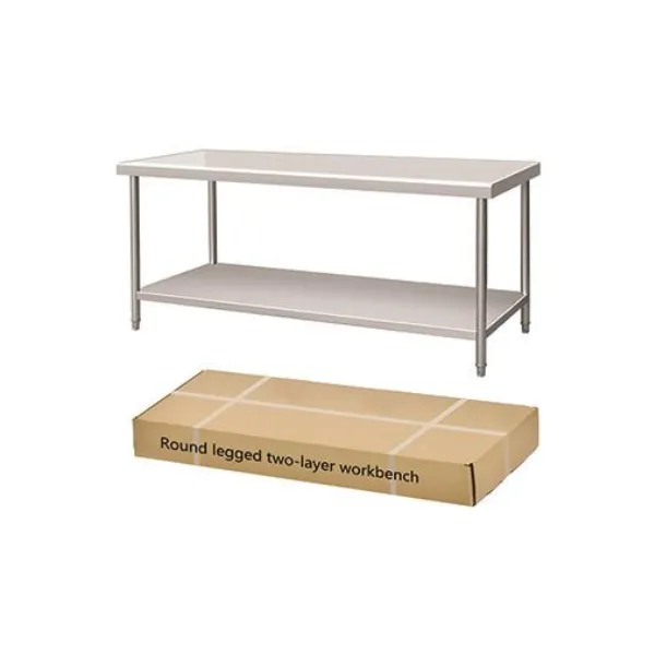Round-leg Double Layer workbench