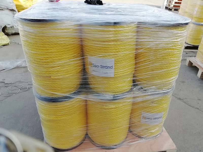 PP three-strand rope packaging