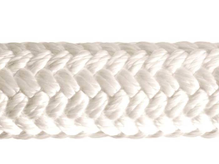Polyester multi-strand composite mooring rope