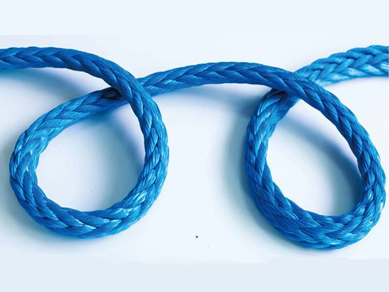 Multifunctional high molecular polyethylene rope