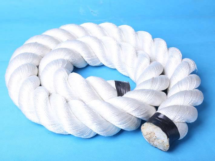 Polyester composite twisted three-strand twisted rope