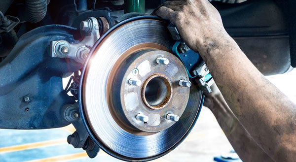 How often does the brake disc need to be replaced?