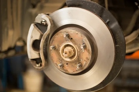 The reason for the groove in the brake disc