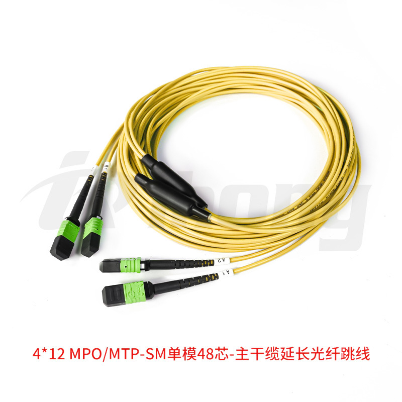 2*12 MPO/MTP-SM单模24芯-主干缆延长光纤跳线