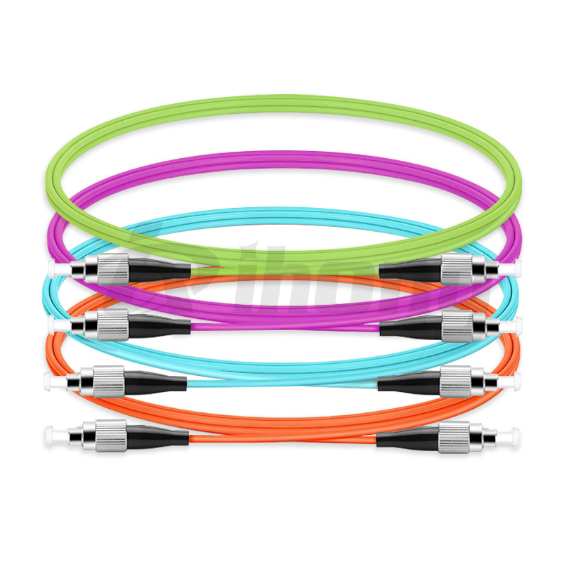 FC-FC indoor multimode single-core fiber optic patch cord