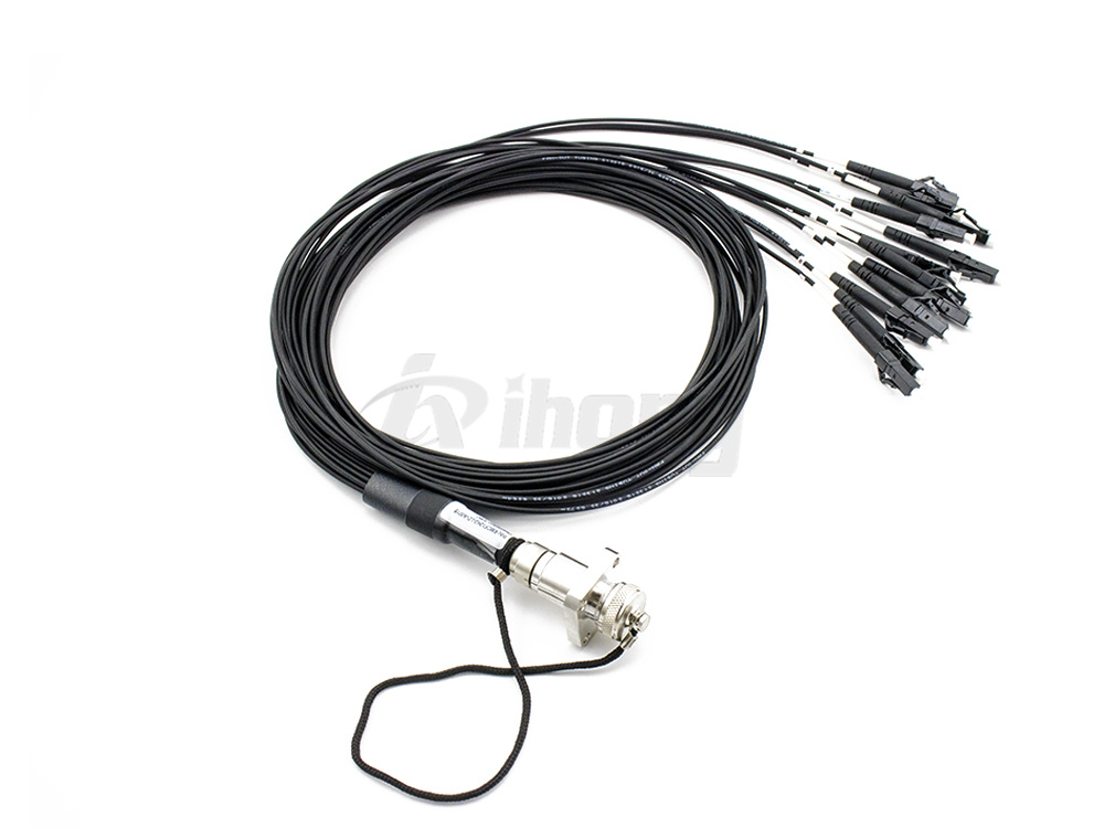 RMC/MPO/ Socket -12LC Outdoor waterproof adapter cable