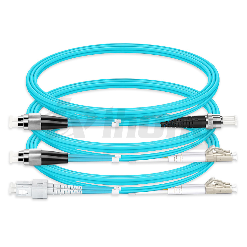 SC/LC/FC/ST转接型 OM3多模双芯光纤跳线