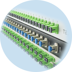 Optical fiber distribution management