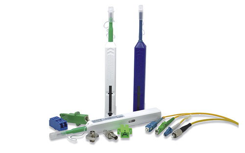 Optical fiber cleaning tool