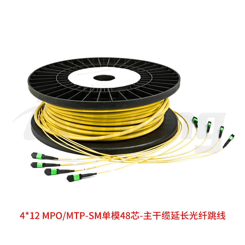 4*12 MPO/MTP-SM单模48芯-主干缆延长光纤跳线