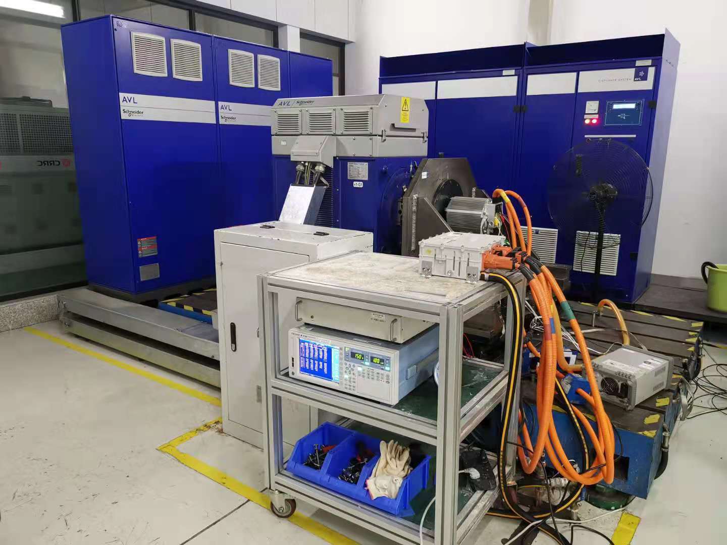 New energy motor hybrid test bench