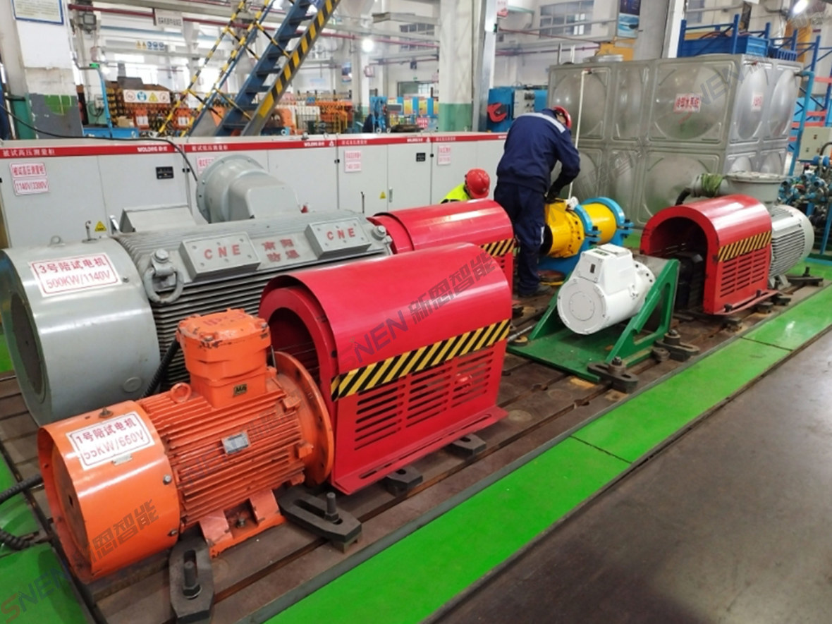 400kW AC motor/variable frequency motor/DC motor type factory test comprehensive intelligent testing system