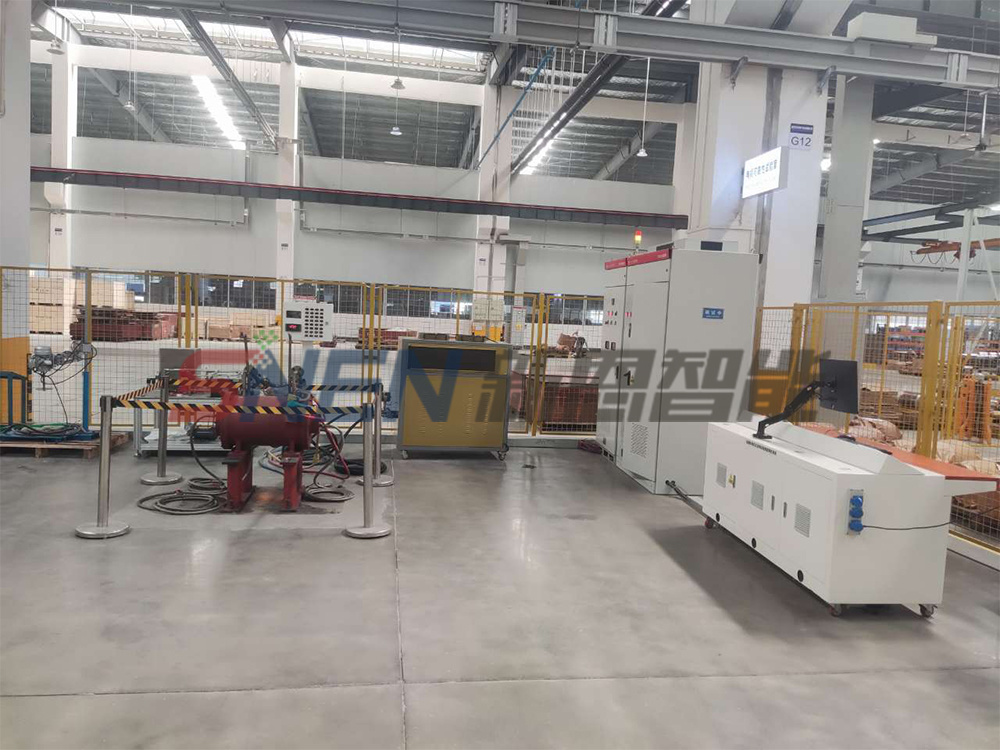 Intelligent monitoring and control equipment for compressor forward and reverse rotation test