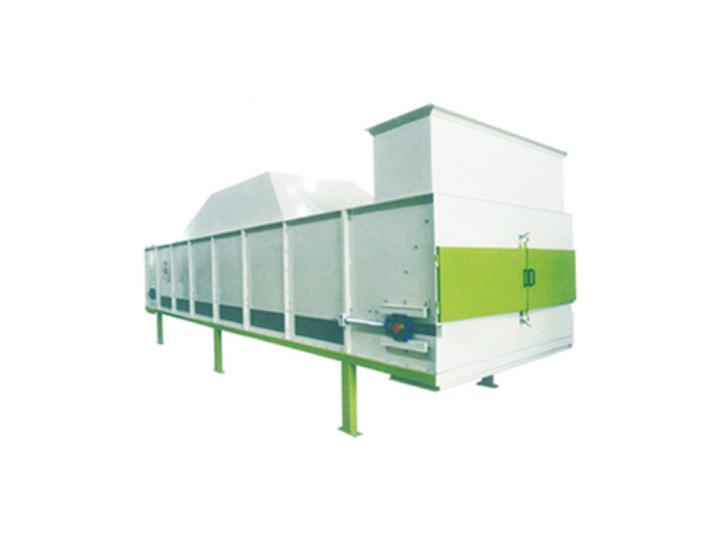 Forage horizontal cooler