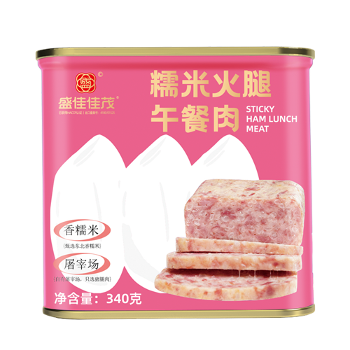 Sticky Ham Luncheon Meat