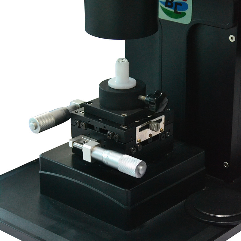 Optical detector for lens center thickness