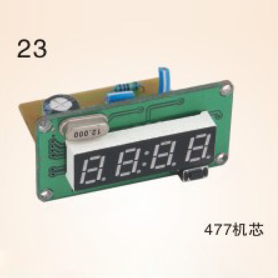 Caliber 477 electronic timer movement