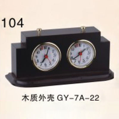 Wooden shell GY-7A-22 mechanical chess game clock