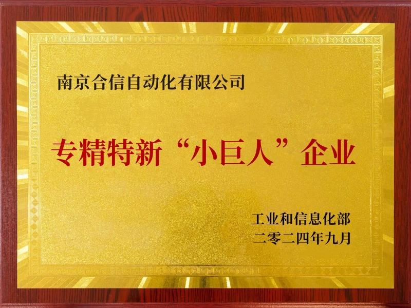 专精特新小巨人企业