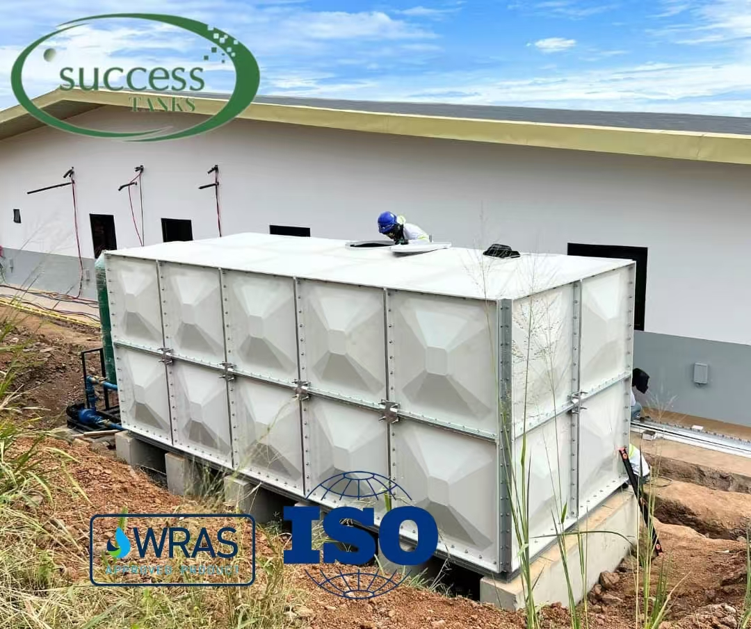 WRAS TUV ISO Certificate GRP Water Tank