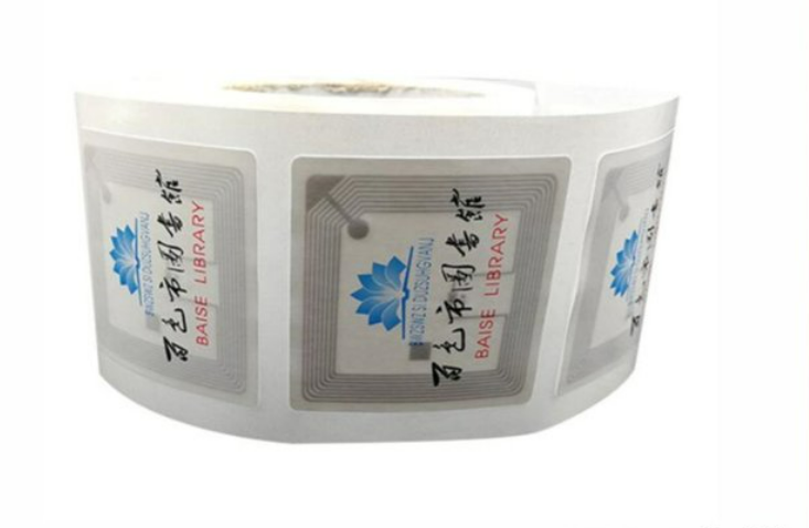 High frequency book label