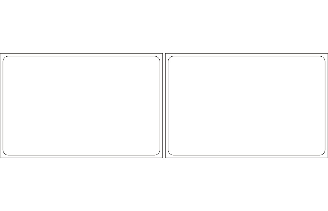 Print normal white card Print normal white card