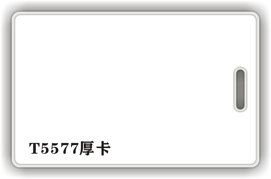 T5577 Neutral Thick Card