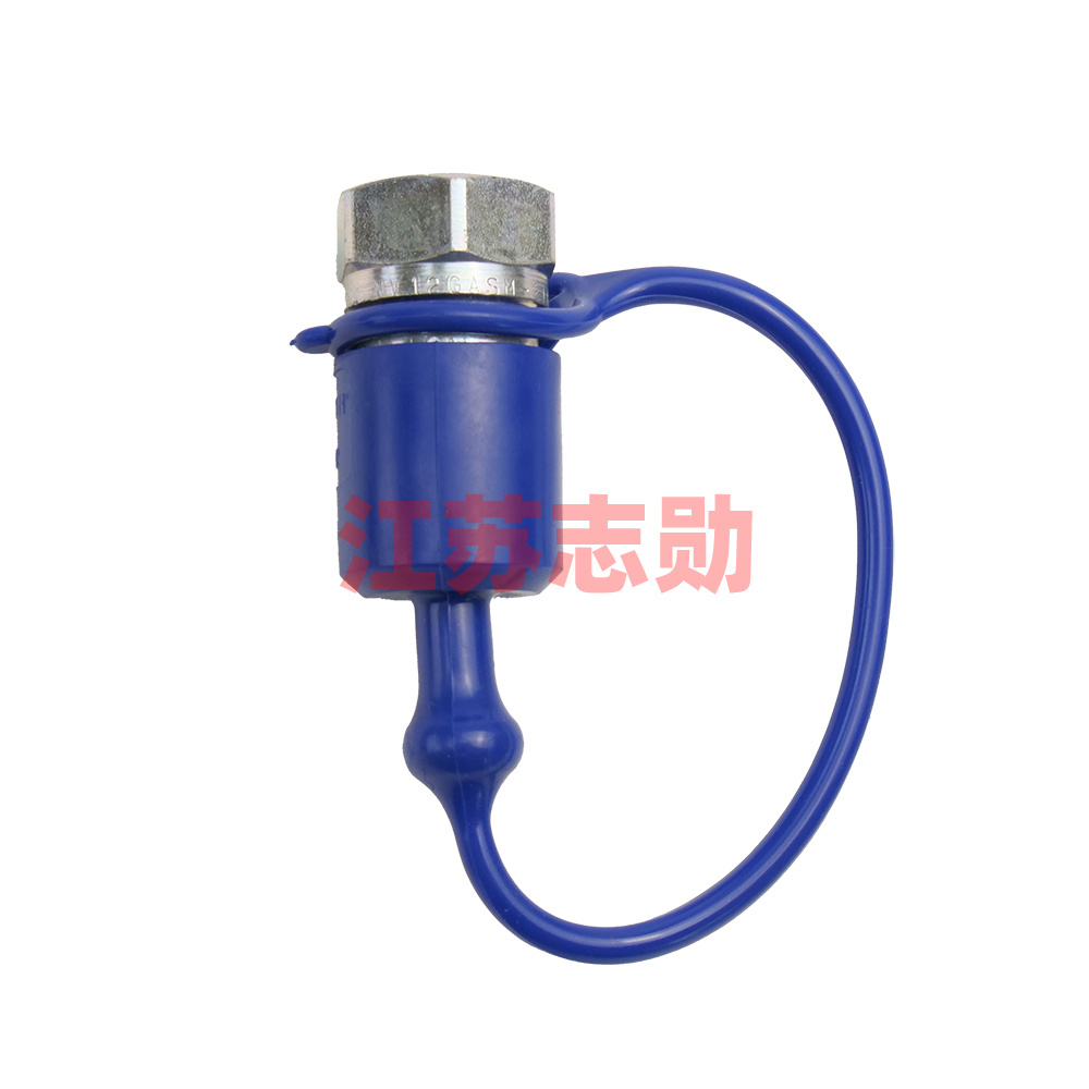 Quick male connector (with dust plug) import small - NV 12NPT M+TF12