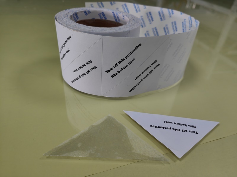 Printing triangle double-sided adhesive