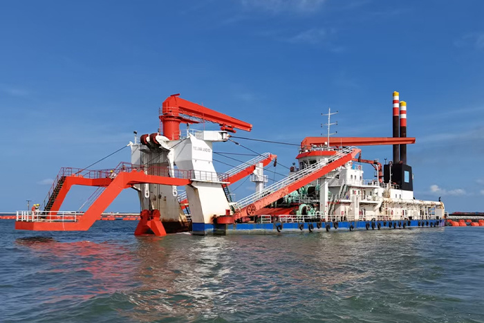 3500 cubic meter trailing suction hopper dredger