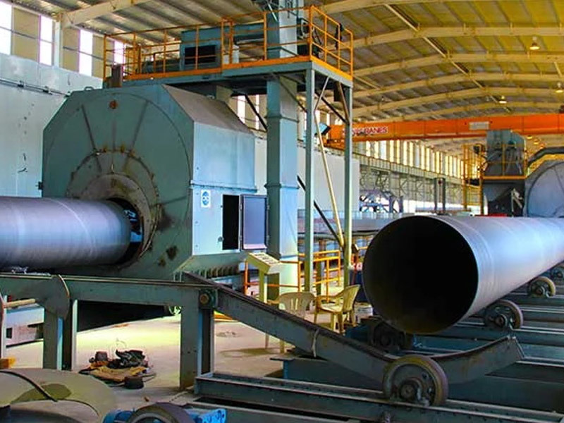Automatic Shot Blasting Machine for Water Turbine Pipelines Automatic Shot Blasting Machine for Water Turbine Pipelines