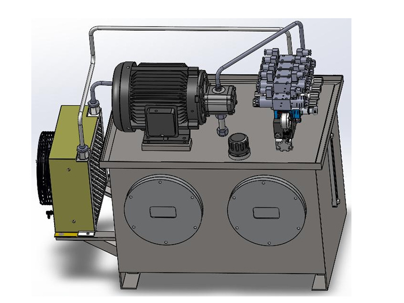 Small hydraulic power unit