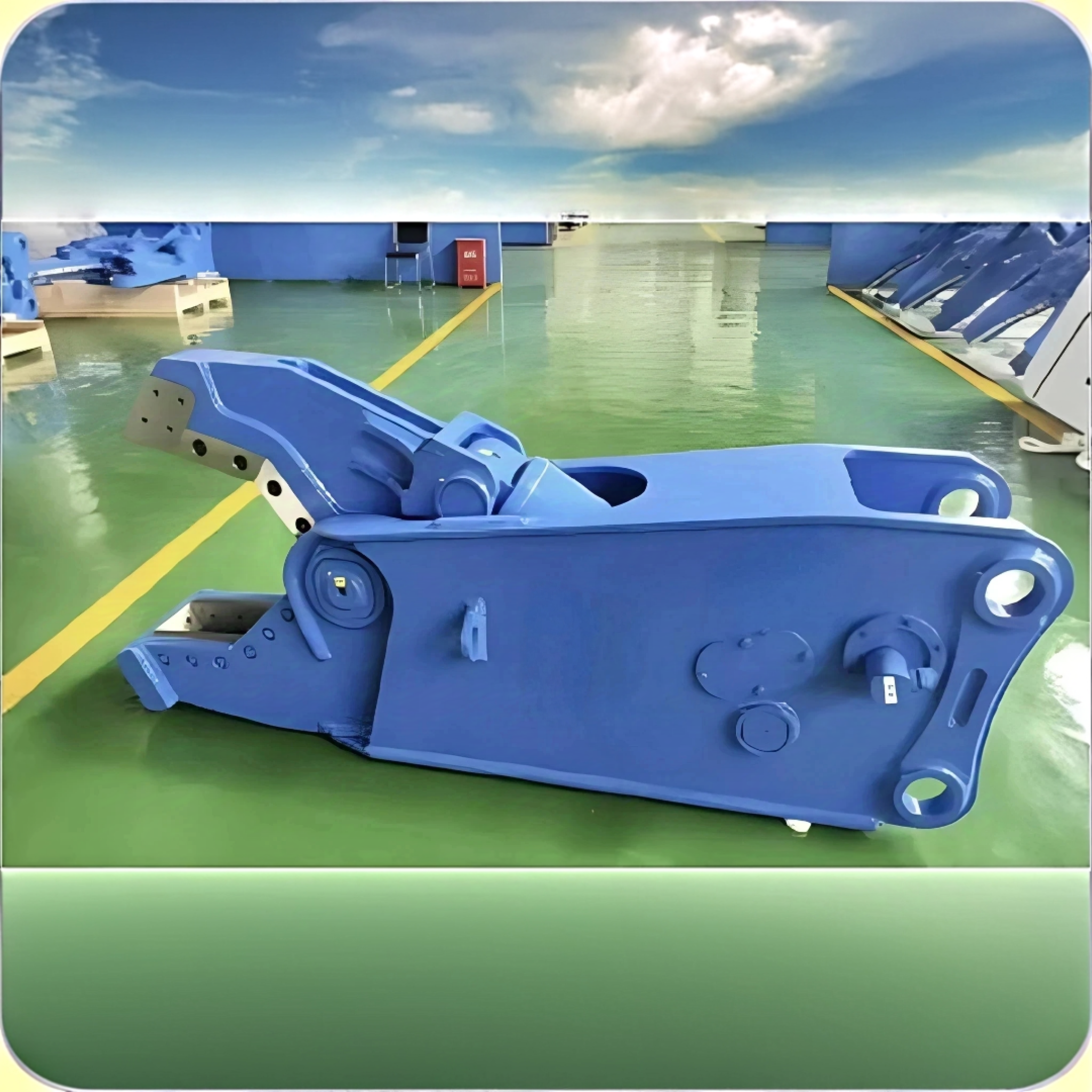 Single Cylinder Hydraulic Shear