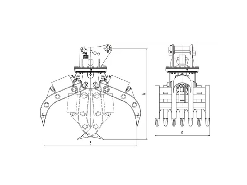 Hydraulic Grab