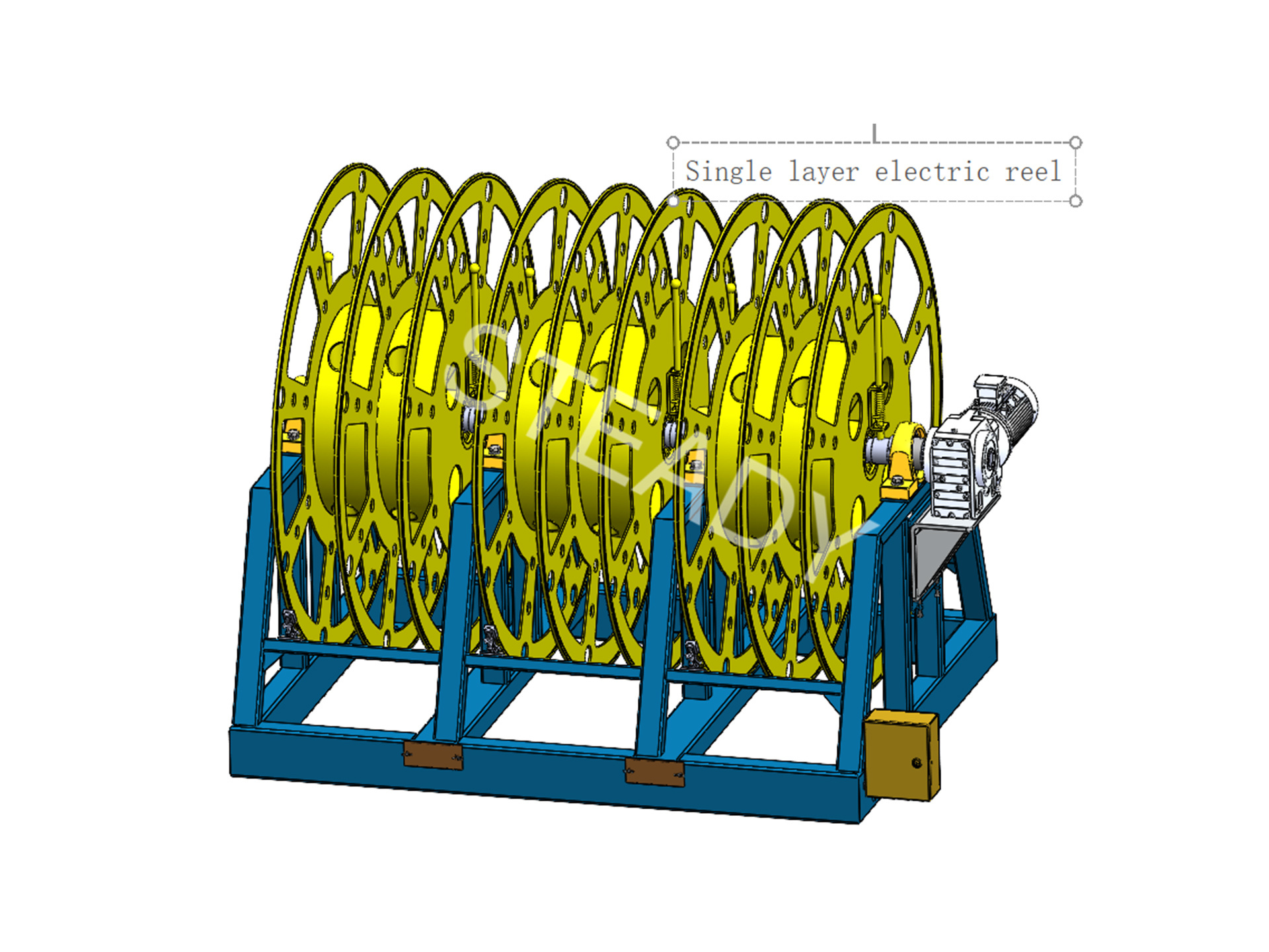 Hydraulic winch
