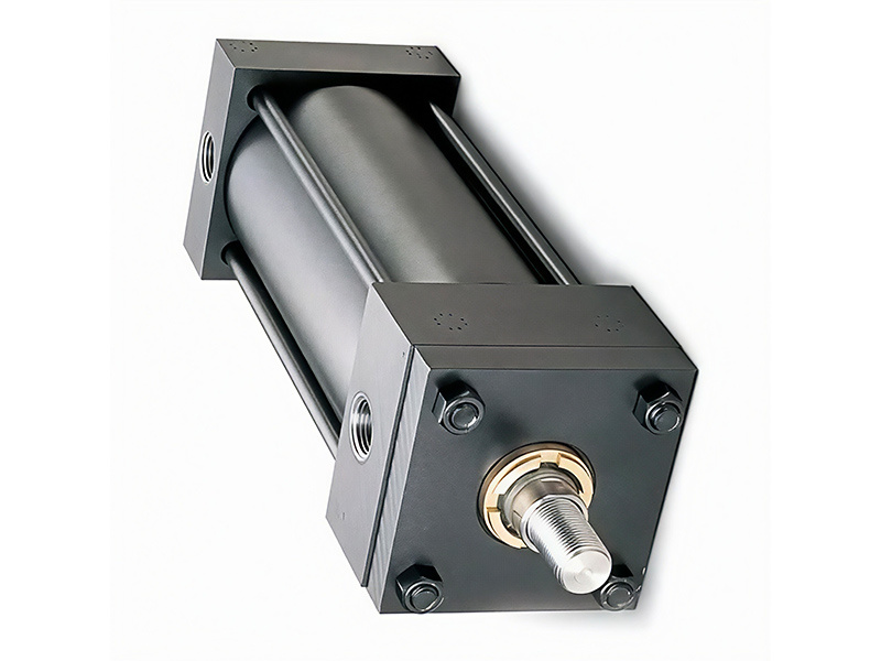 Tie rod hydraulic cylinder